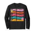 Soccer Player Soccer Mom Who Loves Soccer Hoodie - Novelty Apparel Unisex - T-Shirt, Sweatshirt, Hoodie