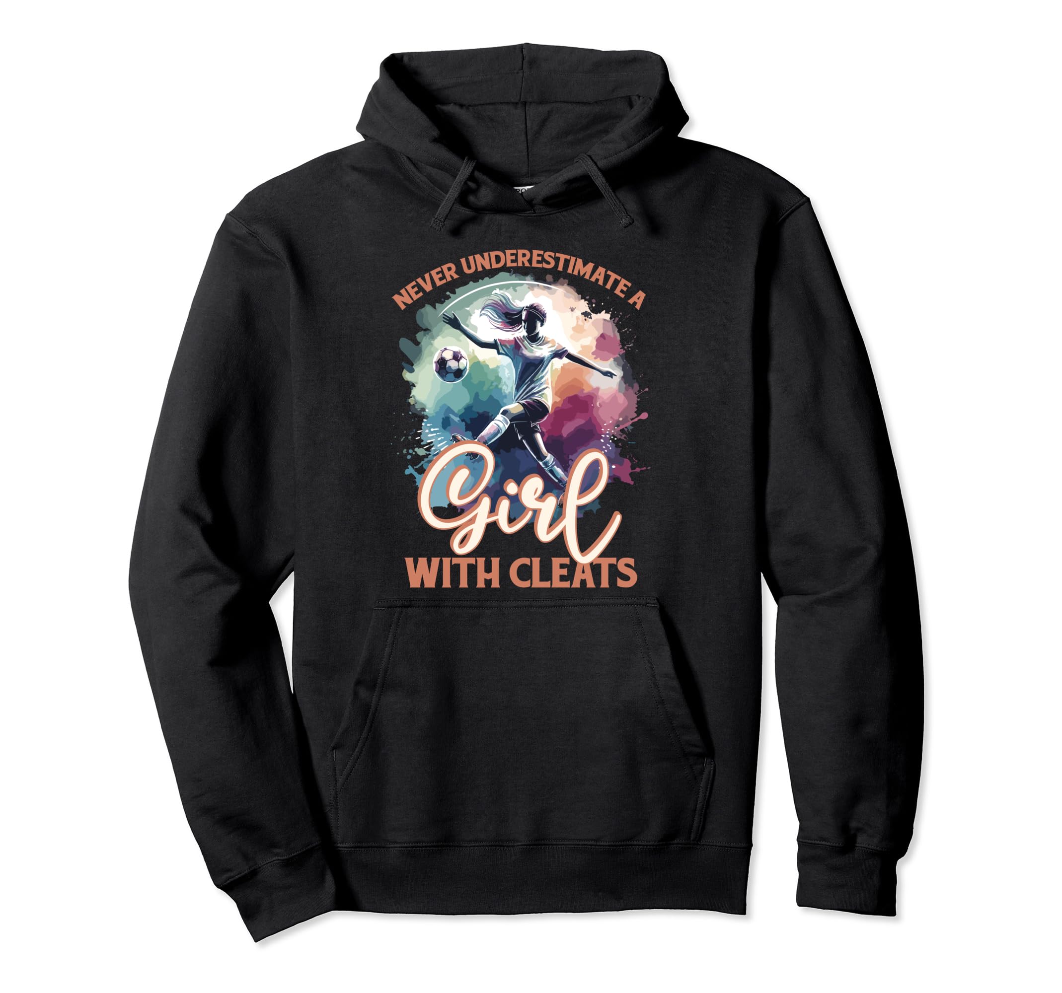 Sport Soccer Player Soccer Hoodie - Unique Graphic for Adults - T-Shirt, Sweatshirt, Hoodie