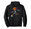 Pumpkin Soccer Skeleton Funny Halloween Hoodie - Unique Graphic for Adults - T-Shirt, Sweatshirt, Hoodie