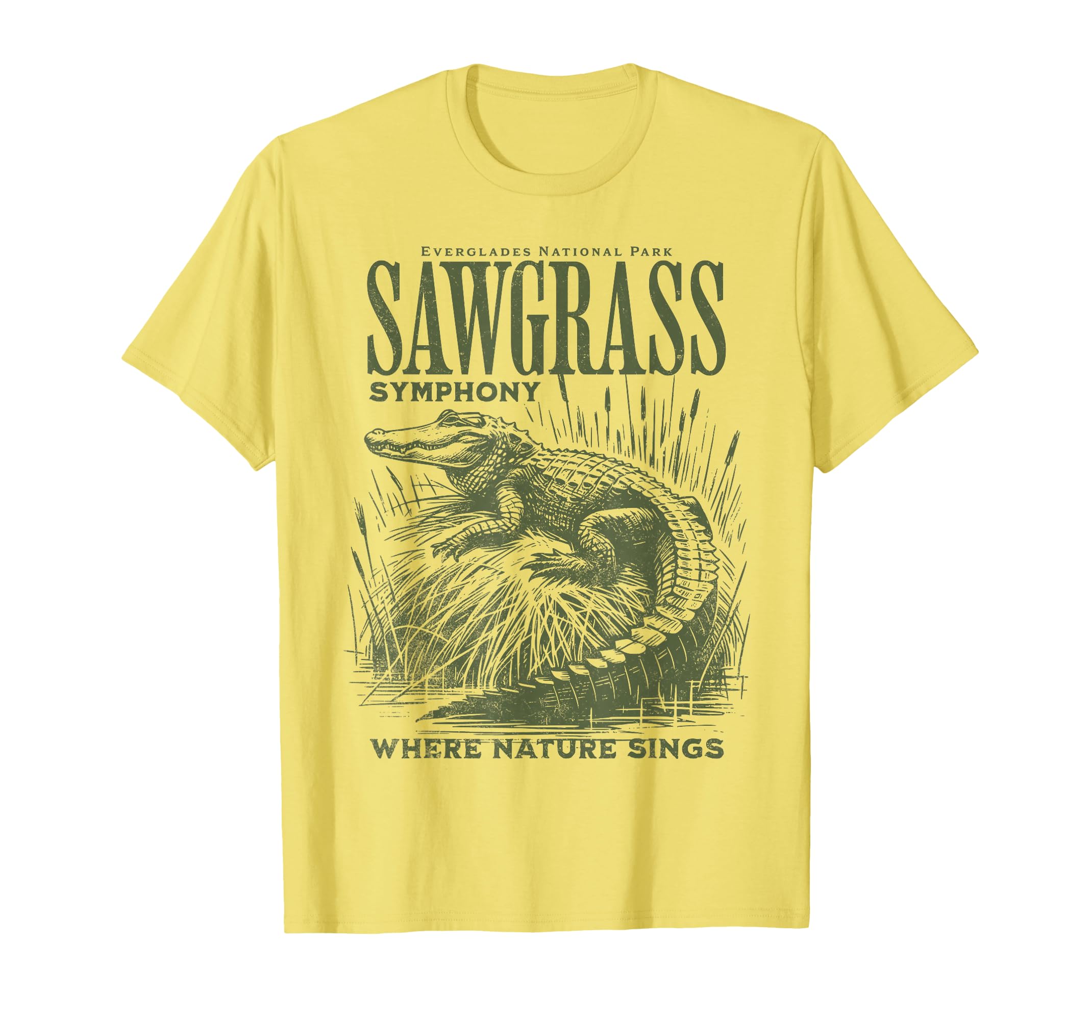 Florida Everglades National Parks T-Shirt - Novelty Apparel for Adults - T-Shirt, Sweatshirt, Hoodie