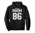 Number 86 Custom Proud Soccer Futbol Hoodie - Novelty Apparel Men Women - T-Shirt, Sweatshirt, Hoodie