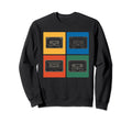 80S Music Lover Mixtape 1980S Pop Sweatshirt - Novelty Apparel for Adults - T-Shirt, Sweatshirt, Hoodie