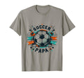 Soccer Papa Family Matching Dad Fathers T-Shirt - Trendy Graphic Men Women - T-Shirt, Sweatshirt, Hoodie