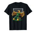 Eagle Soccer Player Score Goal T-Shirt - Novelty Apparel Men Women - T-Shirt, Sweatshirt, Hoodie