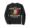 Belgium Football Fan Soccer Game Sweatshirt - Minimalist Print Unisex - T-Shirt, Sweatshirt, Hoodie