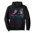 Colourfull Roller Skate Novelty Hoodie - Fun Novelty Design Unisex - T-Shirt, Sweatshirt, Hoodie