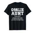 Hockey Goalie Aunt Hockey Keeper Aunt T-Shirt - Graphic Print Unisex - T-Shirt, Sweatshirt, Hoodie