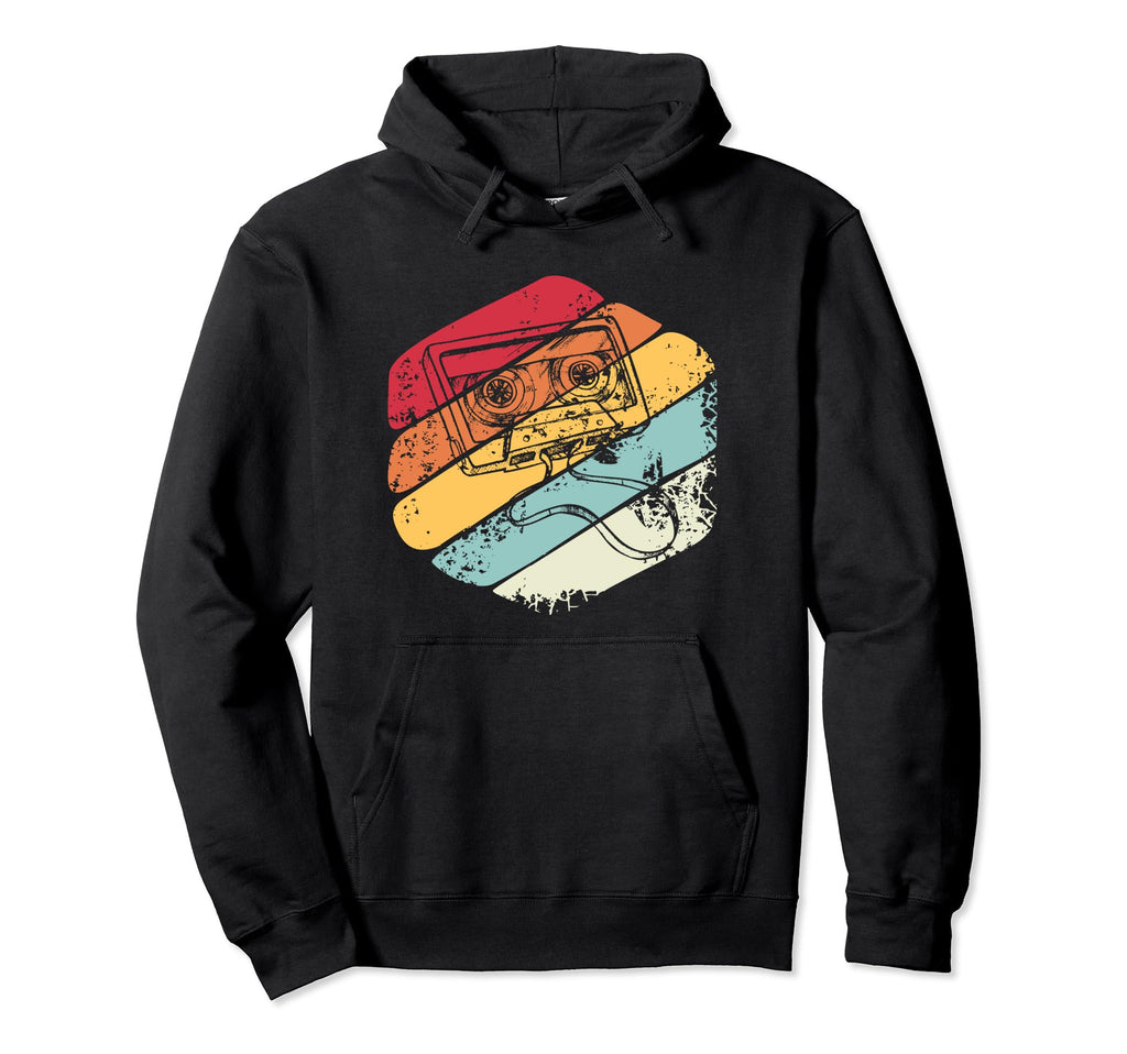 80S 90S Mixtape Cassette Hoodie - Graphic Print Men Women - T-Shirt, Sweatshirt, Hoodie