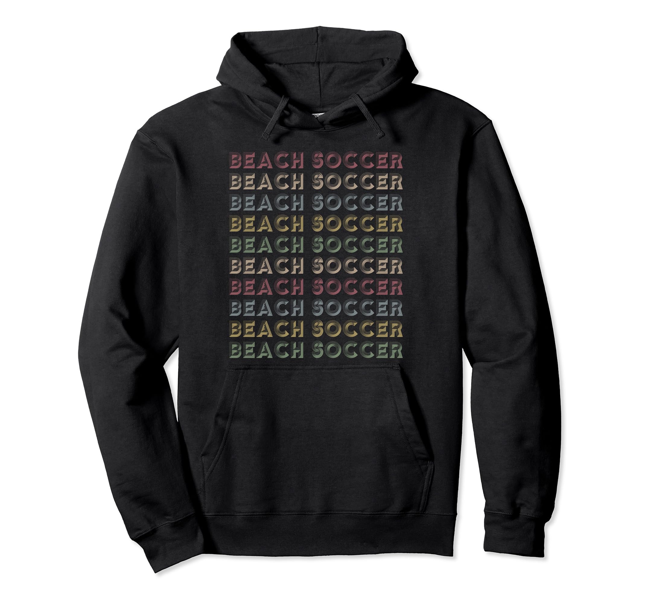 Beach Soccer Repetitive Beasal Player Hoodie - Fun Novelty Design Unisex - T-Shirt, Sweatshirt, Hoodie