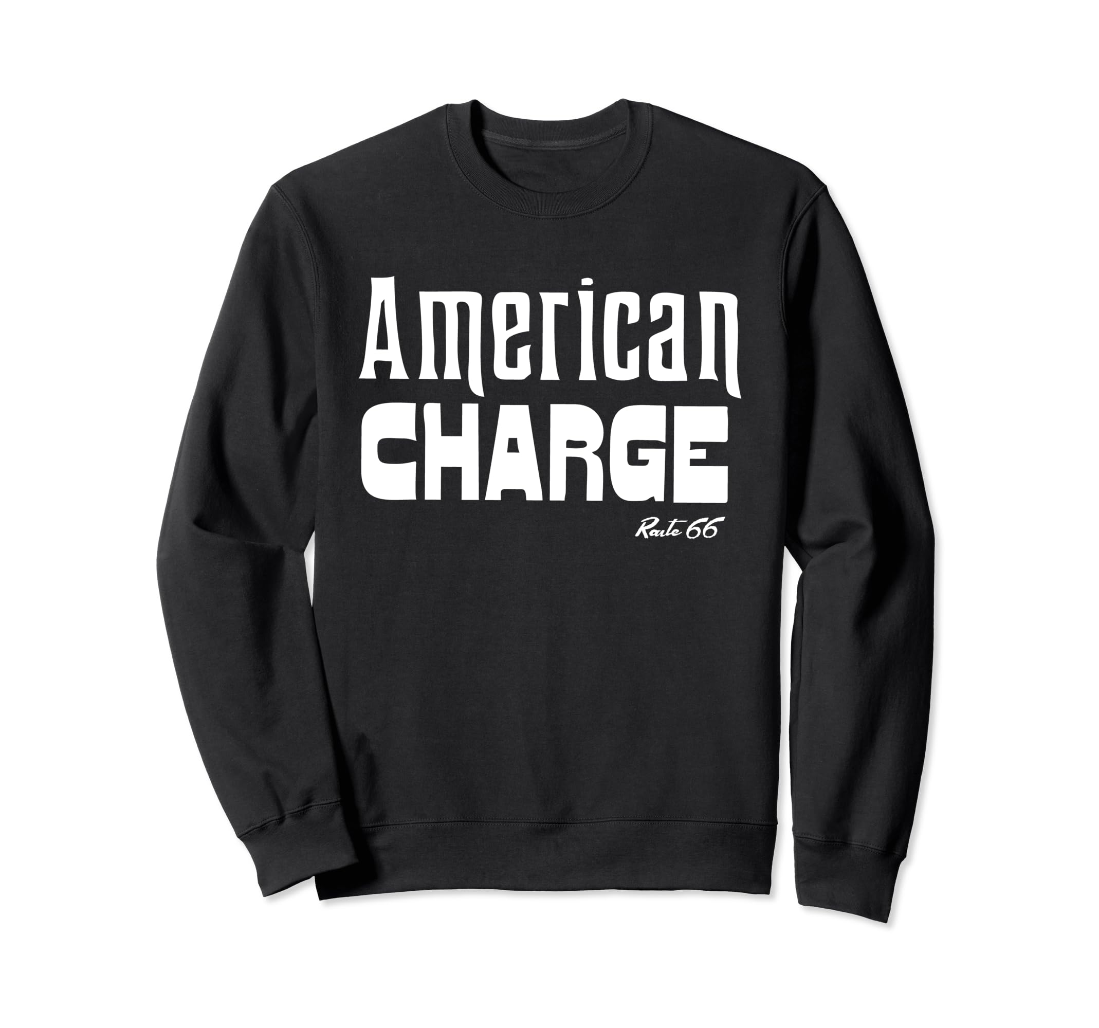 Route 66 American Charge Sweatshirt - Streetwear Style Unisex - T-Shirt, Sweatshirt, Hoodie