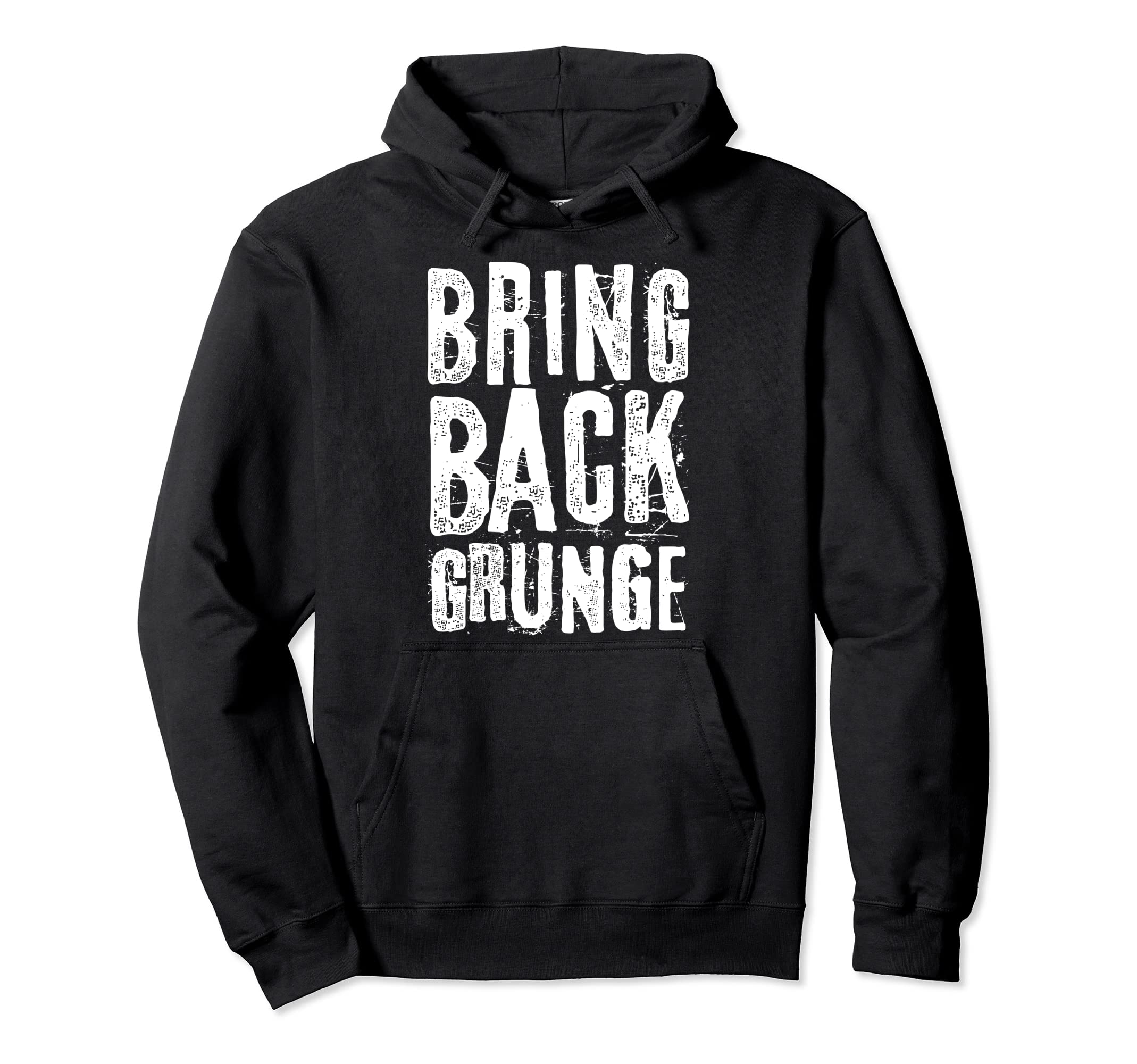 Grunge 90S Music Hoodie - Minimalist Print Unisex - T-Shirt, Sweatshirt, Hoodie