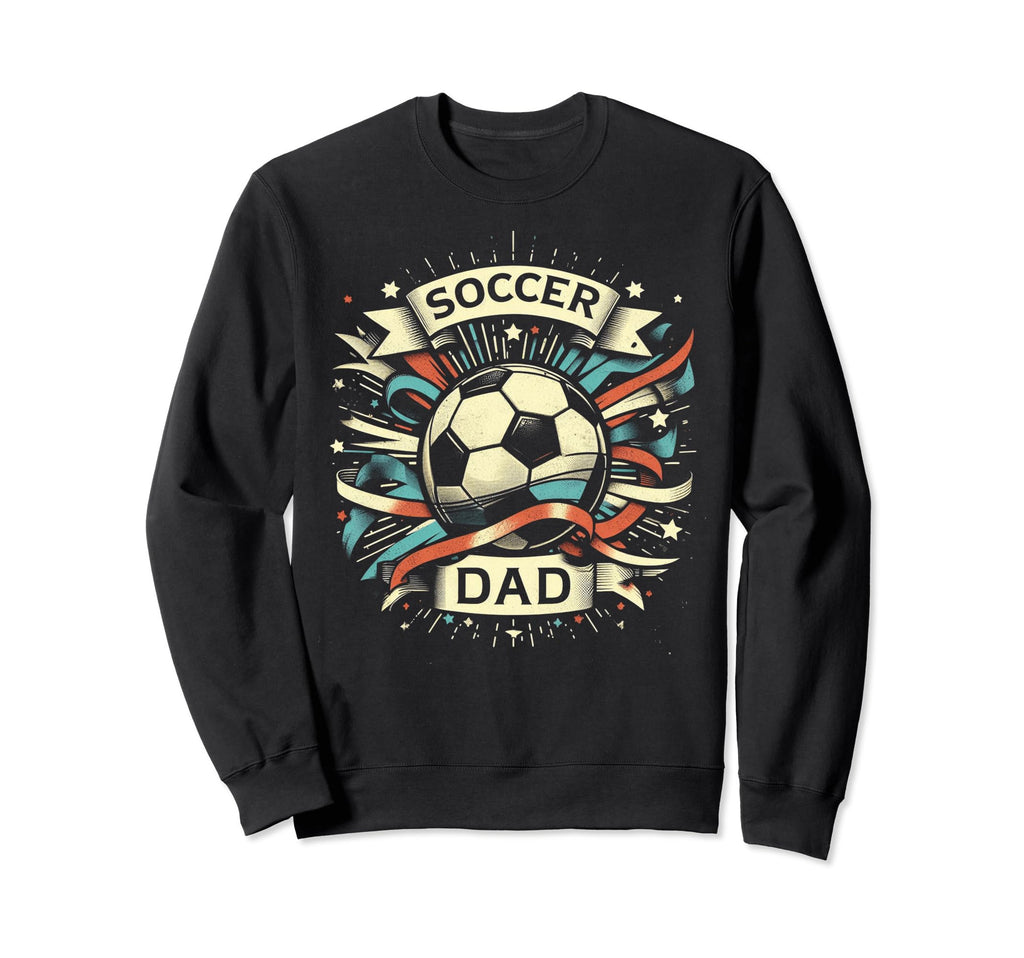 Soccer Dad Family Matching Dad Sweatshirt - Minimalist Print for Adults - T-Shirt, Sweatshirt, Hoodie