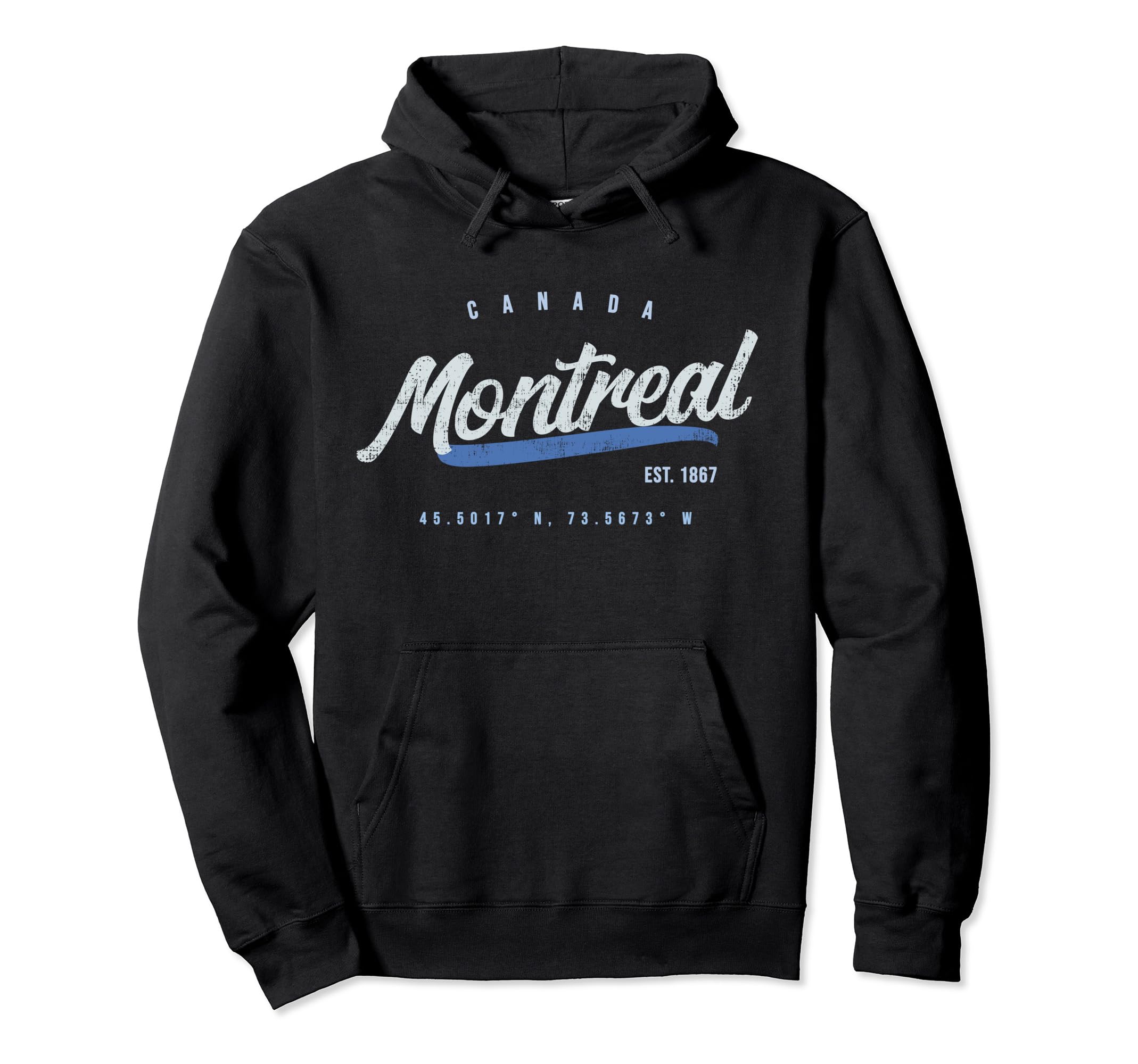 Montreal Canada Hoodie - Trendy Graphic Men Women - T-Shirt, Sweatshirt, Hoodie