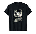 Eat Sleep Coach Soccer Repeat T-Shirt - Casual Everyday Wear for Adults - T-Shirt, Sweatshirt, Hoodie