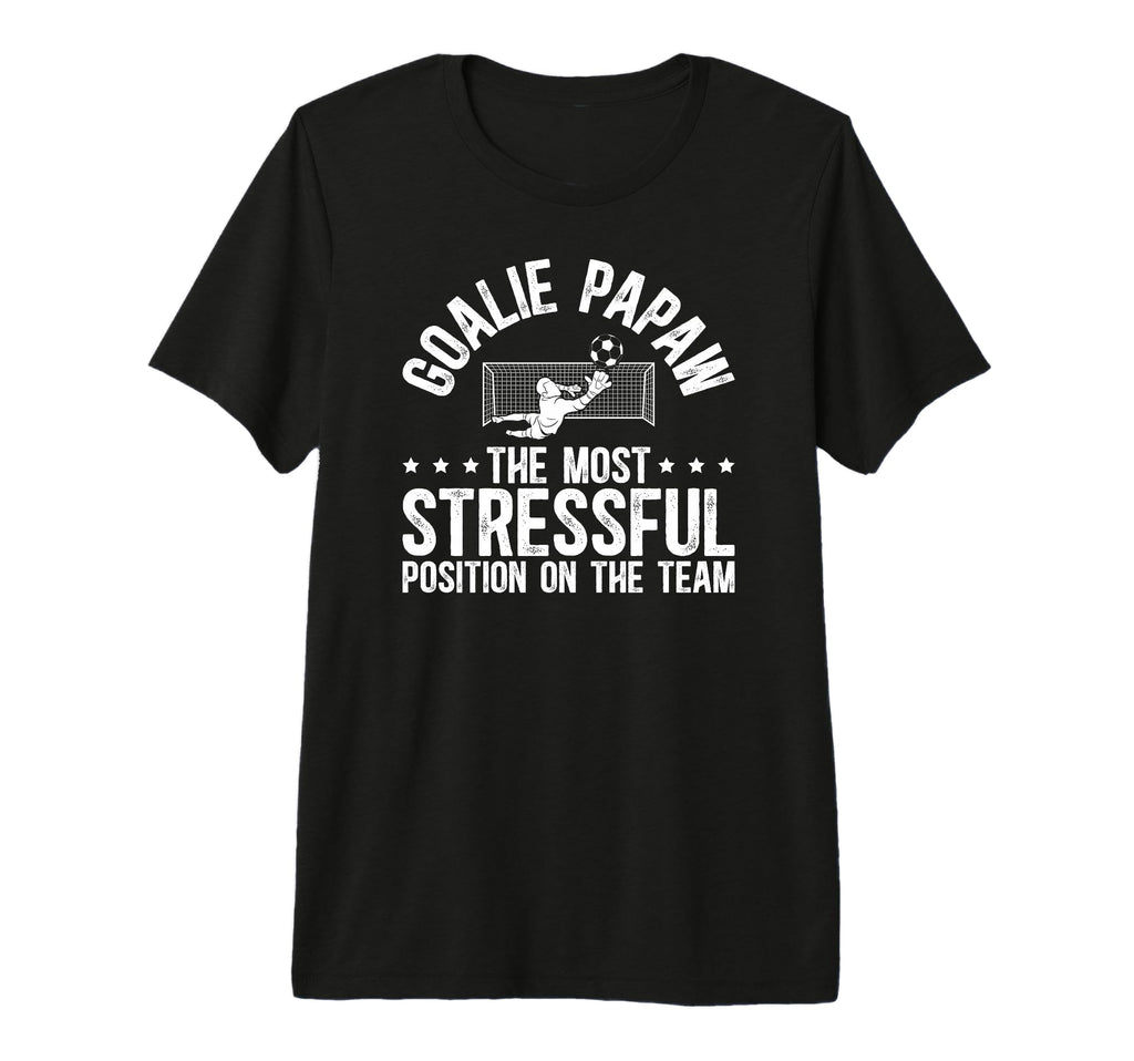 Mens Soccer Goalie Papaw Definition T-Shirt - Minimalist Print for Adults - T-Shirt, Sweatshirt, Hoodie