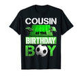 Cousin Birthday Soccer Sport Matching T-Shirt - Minimalist Print Unisex - T-Shirt, Sweatshirt, Hoodie