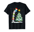 Funny Soccer Snowman Topper Tree Holiday T-Shirt - Graphic Print Men Women - T-Shirt, Sweatshirt, Hoodie