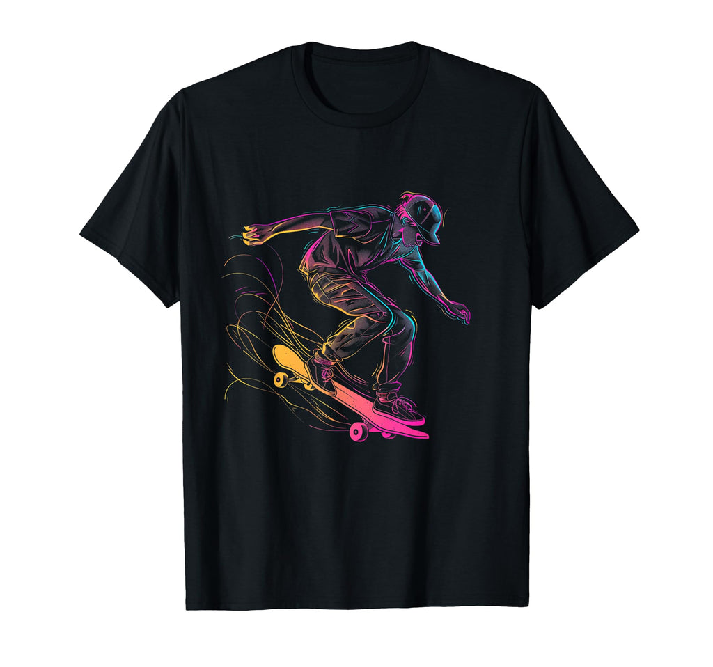 Skateboard Skateboarding Skater T-Shirt - Minimalist Print for Adults - T-Shirt, Sweatshirt, Hoodie