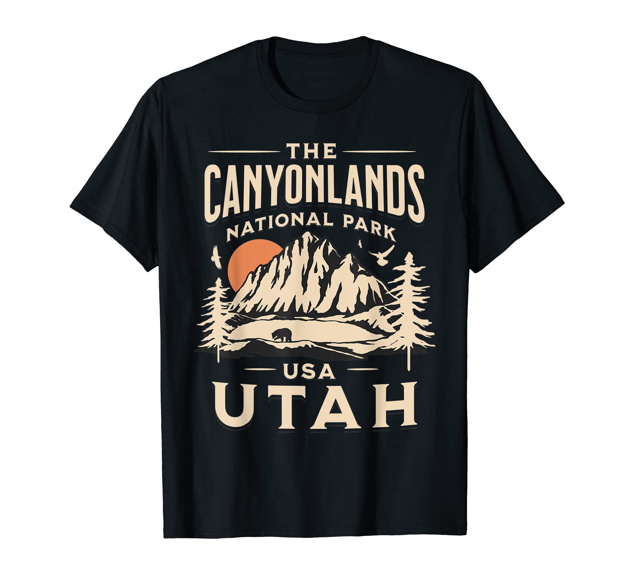 Canyonlands National Park Utah Hike T-Shirt - Custom Art Print for Adults - T-Shirt, Sweatshirt, Hoodie