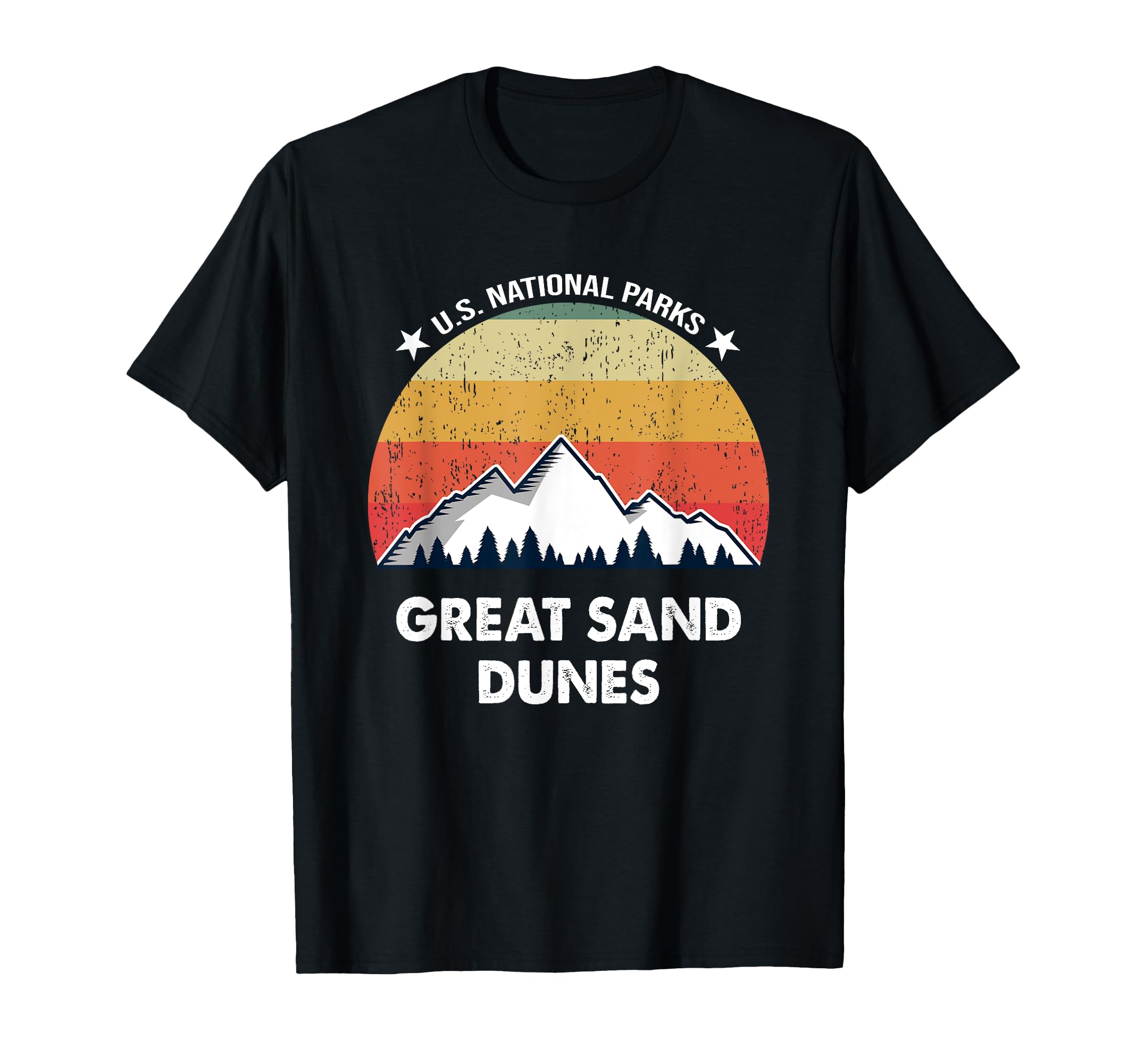 Great Sand Dunes National Park T-Shirt - Minimalist Print for Adults - T-Shirt, Sweatshirt, Hoodie