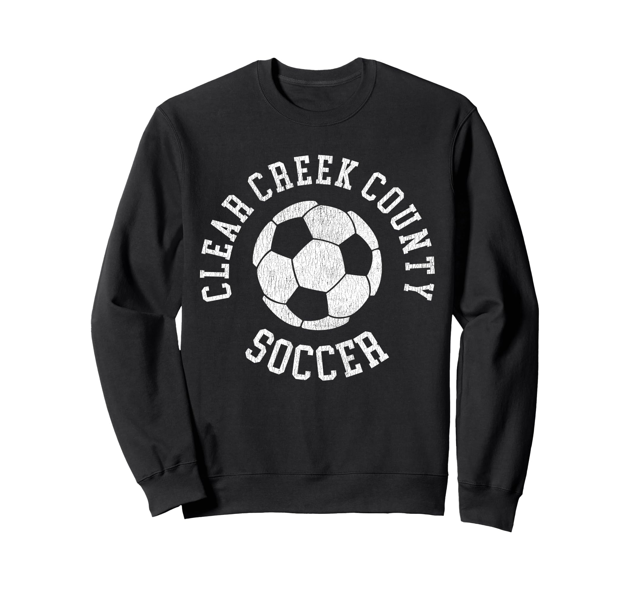 Clear Creek County Soccer Sweatshirt - Fun Novelty Design Unisex - T-Shirt, Sweatshirt, Hoodie