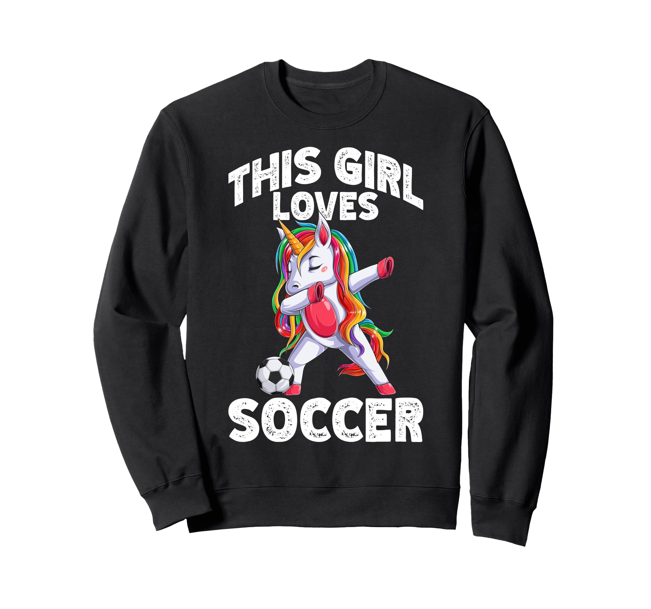 Funny Sport Loves Soccer Sweatshirt - Unique Graphic Unisex - T-Shirt, Sweatshirt, Hoodie