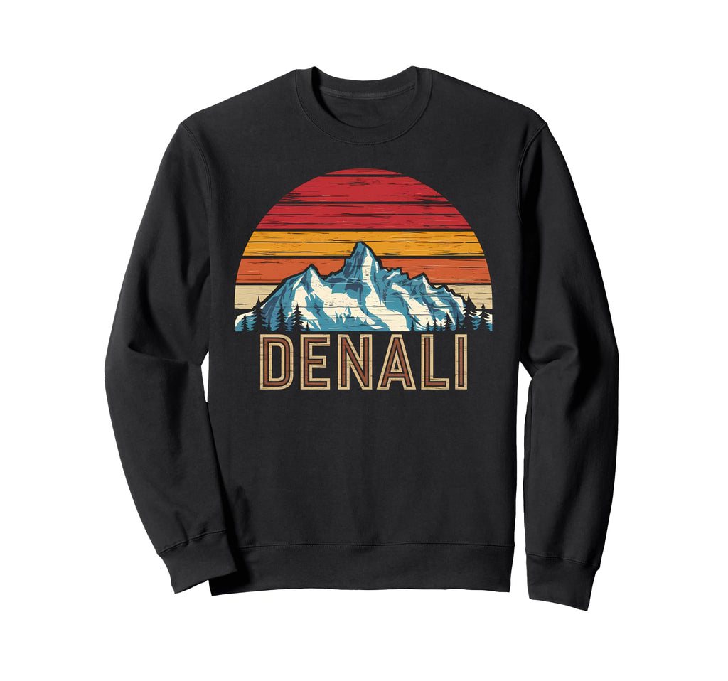Denali Est 1917 Alaska National Sweatshirt - Fun Novelty Design for Adults - T-Shirt, Sweatshirt, Hoodie