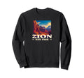 Zion Utah Zion National Park Sweatshirt - Custom Art Print Men Women - T-Shirt, Sweatshirt, Hoodie