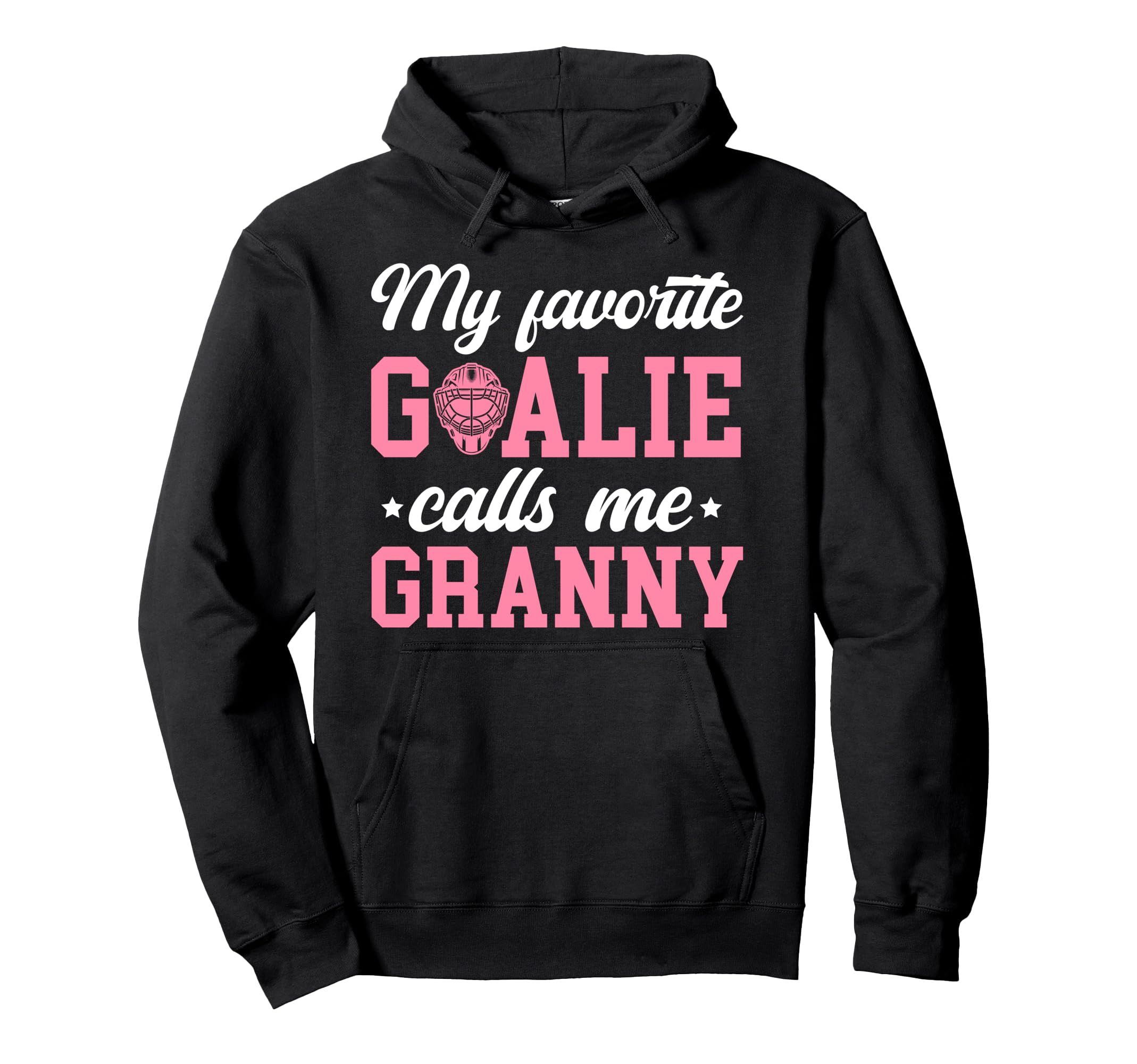 Proud Ice Hockey Goalie Granny Hockey Keeper Hoodie - Graphic Print Unisex - T-Shirt, Sweatshirt, Hoodie