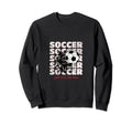 Just Kick Ball Funny Soccer Goal Sweatshirt - Custom Art Print Men Women - T-Shirt, Sweatshirt, Hoodie