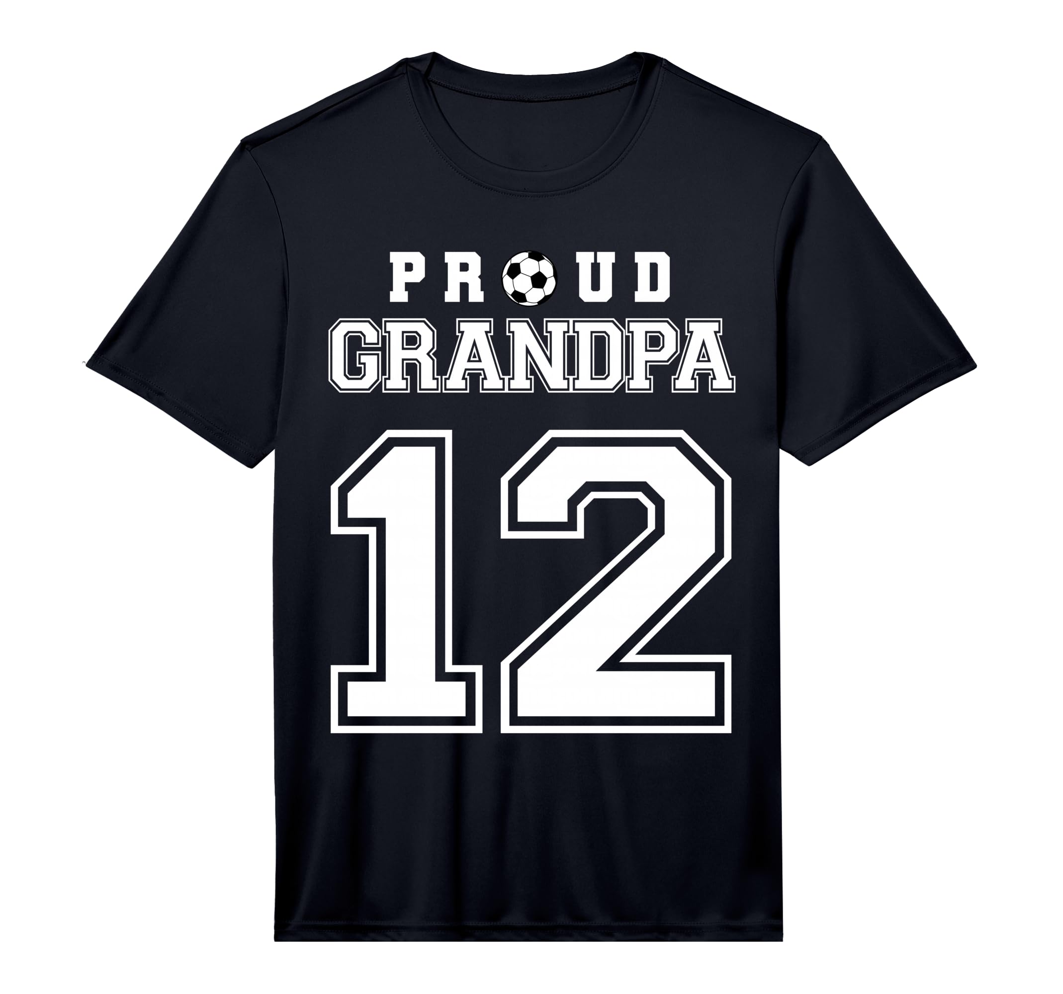 Number 12 Custom Proud Soccer Futbol T-Shirt - Custom Art Print Unisex - T-Shirt, Sweatshirt, Hoodie