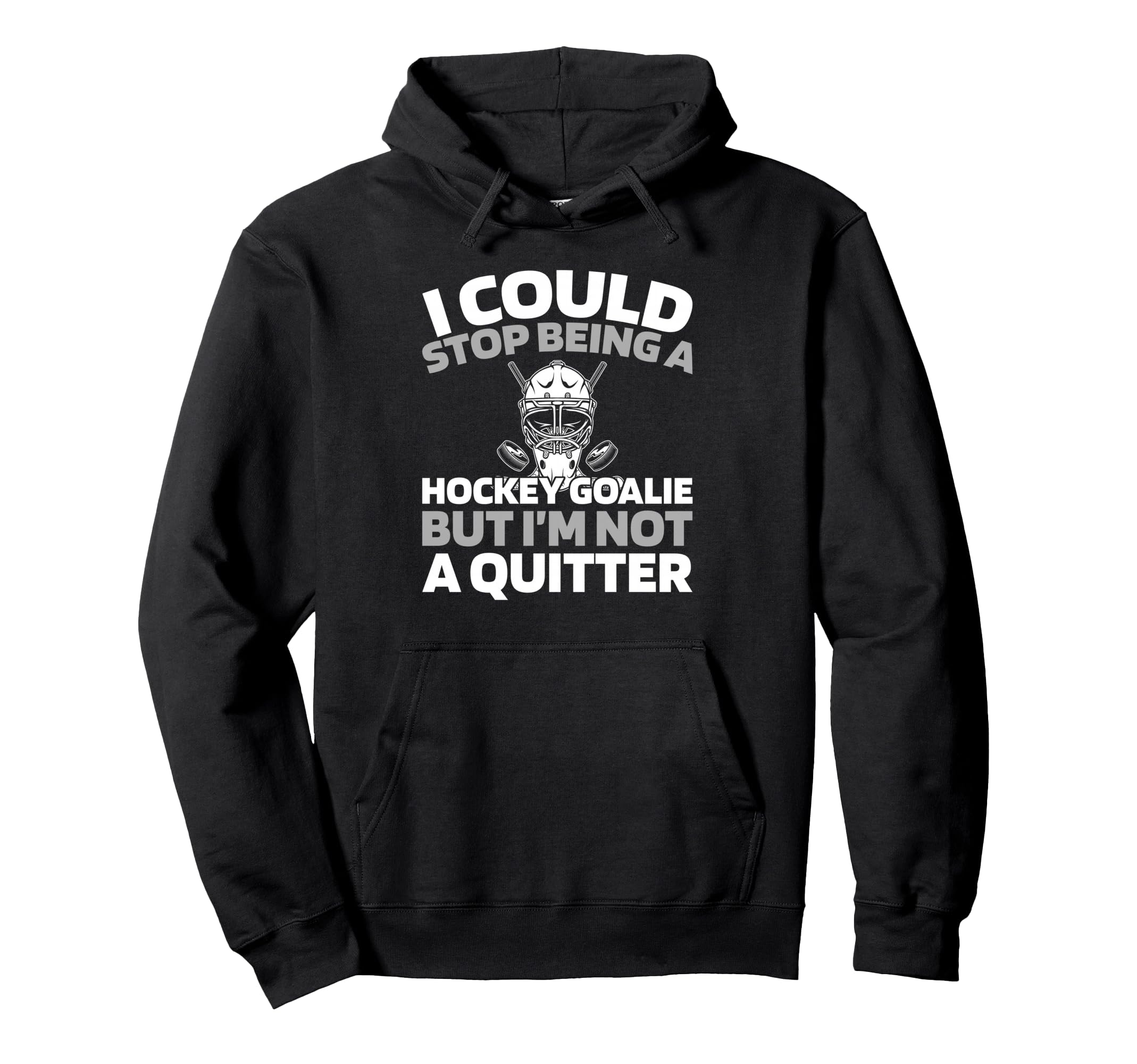 Hockey Goalkeeper Ice Hockey Goalie Hoodie - Aesthetic Graphic Men Women - T-Shirt, Sweatshirt, Hoodie