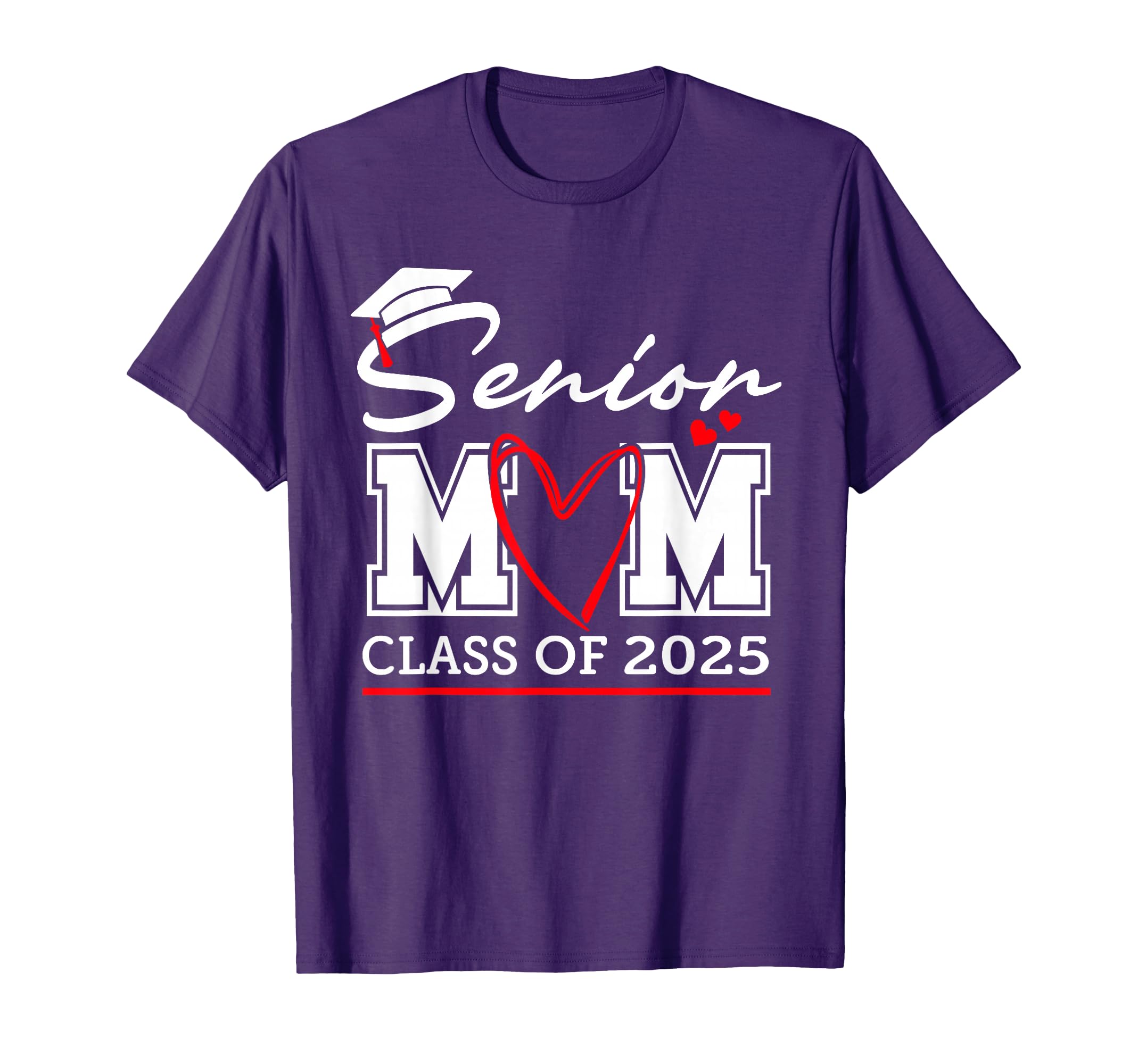 Senior Mom Class 2025 Proud Mom 2025 T-Shirt - Unique Graphic for Adults - T-Shirt, Sweatshirt, Hoodie