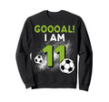 11Th Birthday Soccer Theme Sweatshirt - Aesthetic Graphic for Adults - T-Shirt, Sweatshirt, Hoodie
