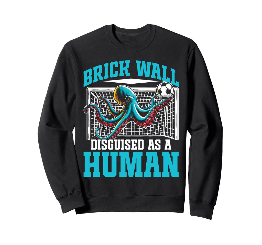 Funny Soccer Player Octopus Sweatshirt - Custom Art Print for Adults - T-Shirt, Sweatshirt, Hoodie
