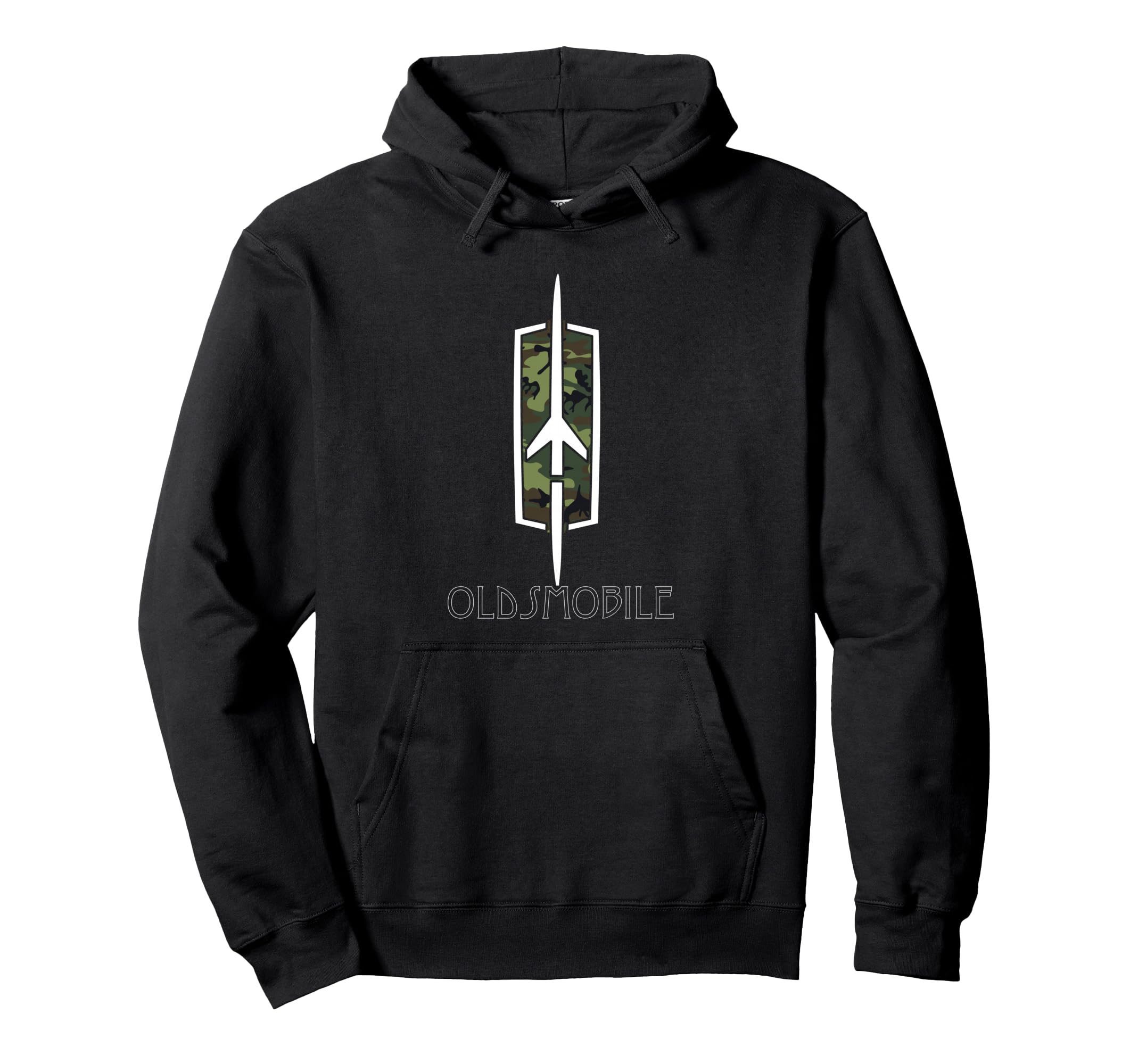 Car Show Oldsmobile Camouflage Hoodie - Aesthetic Graphic for Adults - T-Shirt, Sweatshirt, Hoodie