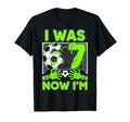 I Was 6 Now Im 7 Years Old Soccer T-Shirt - Casual Everyday Wear Men Women - T-Shirt, Sweatshirt, Hoodie