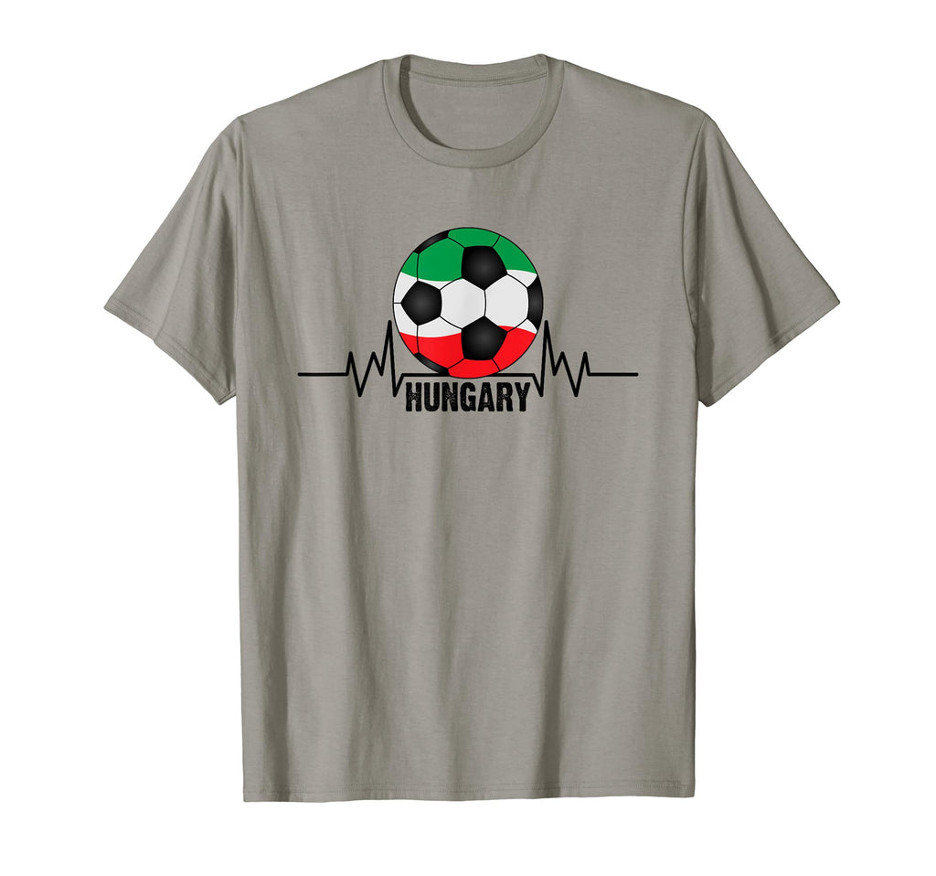 Hungary Sport Enthusiast Heartbeat T-Shirt - Graphic Print for Adults - T-Shirt, Sweatshirt, Hoodie
