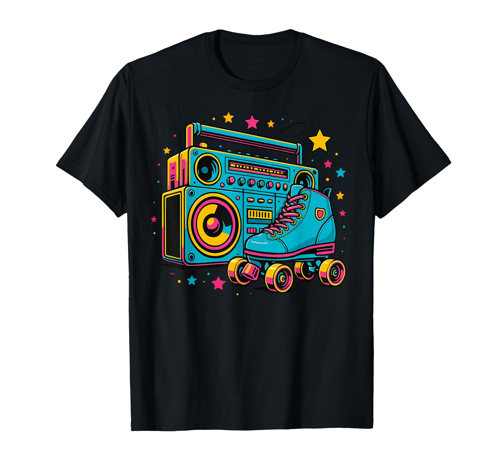 Rollerskates Funny 80S Roller T-Shirt - Casual Everyday Wear for Adults - T-Shirt, Sweatshirt, Hoodie