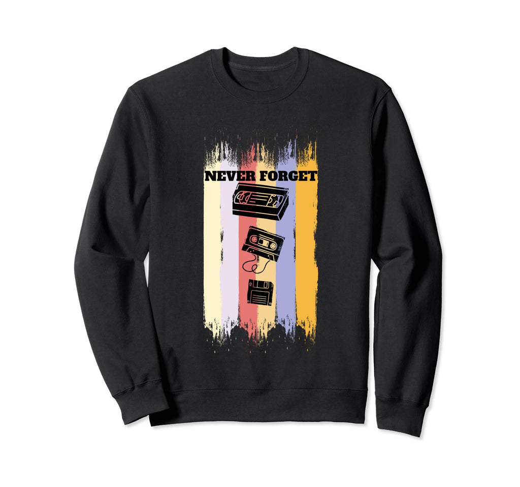 Cassette Tape Sweatshirt - Graphic Print Men Women - T-Shirt, Sweatshirt, Hoodie
