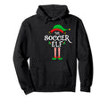 Soccer Elf Family Matching Group Hoodie - Graphic Print Unisex - T-Shirt, Sweatshirt, Hoodie