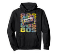 80S Vibes Colorful Cassette Tape Hoodie - Graphic Print Unisex - T-Shirt, Sweatshirt, Hoodie