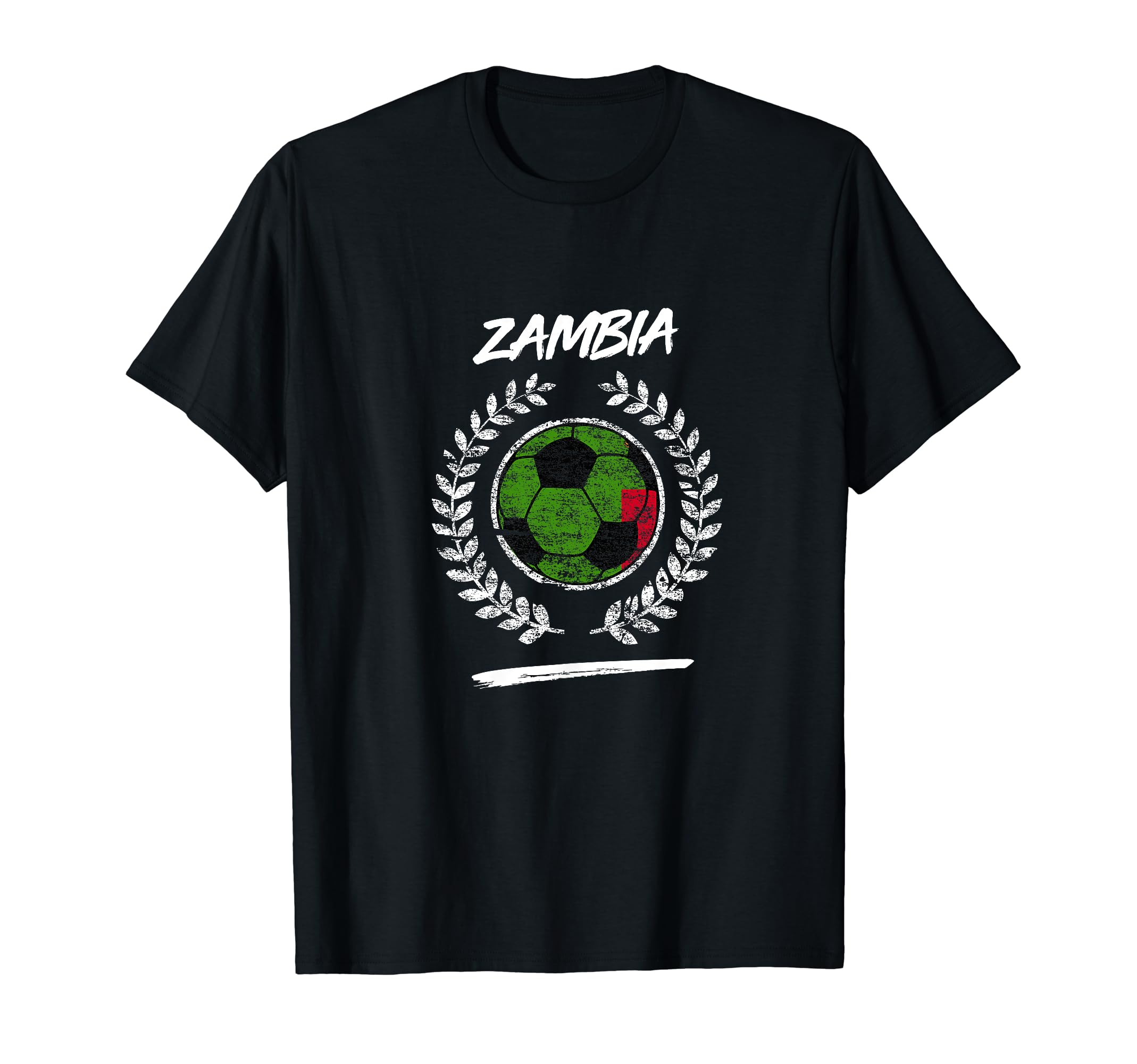 Zambia Flag Zambian Soccer Team T-Shirt - Trendy Graphic for Adults - T-Shirt, Sweatshirt, Hoodie