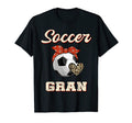 Soccer Gran Bandana Leopard Heart T-Shirt - Aesthetic Graphic for Adults - T-Shirt, Sweatshirt, Hoodie