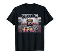 Raised Old School Hip Hop Cassette T-Shirt - Trendy Graphic for Adults - T-Shirt, Sweatshirt, Hoodie