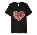 Soccer Happy Valentines Day Heart Love T-Shirt - Trendy Graphic Unisex - T-Shirt, Sweatshirt, Hoodie