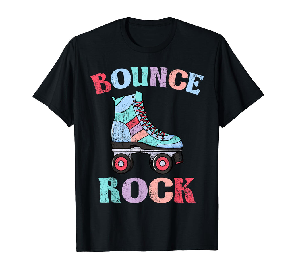 Bounce Rock Skaters Roller Skate T-Shirt - Casual Everyday Wear for Adults - T-Shirt, Sweatshirt, Hoodie