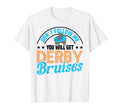 Rollerskates Derby Bruises 70S Roller T-Shirt - Minimalist Print Unisex - T-Shirt, Sweatshirt, Hoodie