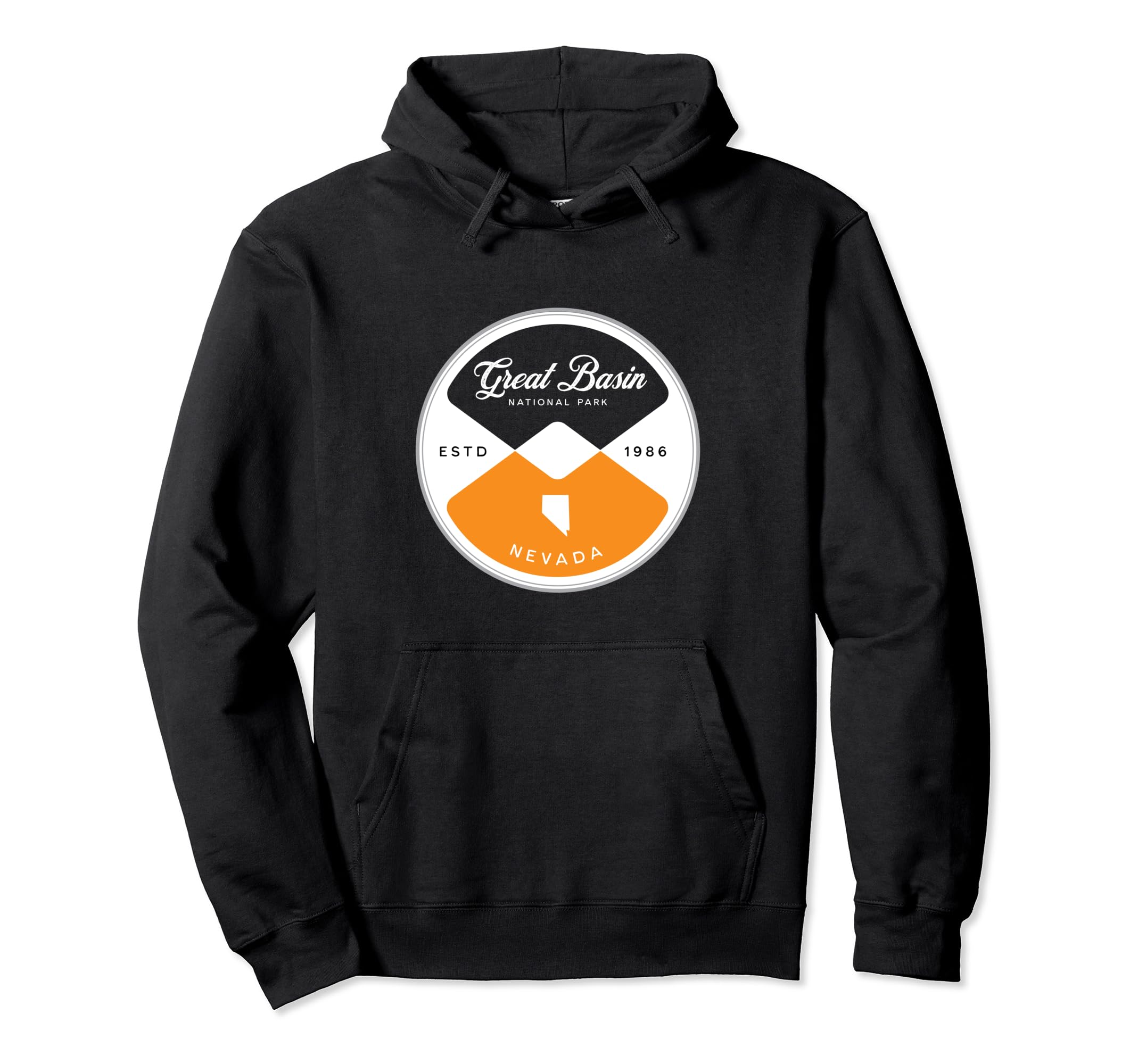 Great Basin National Park Nevada Circle Hoodie - Trendy Graphic for Adults - T-Shirt, Sweatshirt, Hoodie
