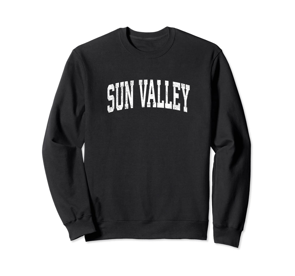 Sun Valley Idaho Id Athletic Sweatshirt - Minimalist Print for Adults - T-Shirt, Sweatshirt, Hoodie